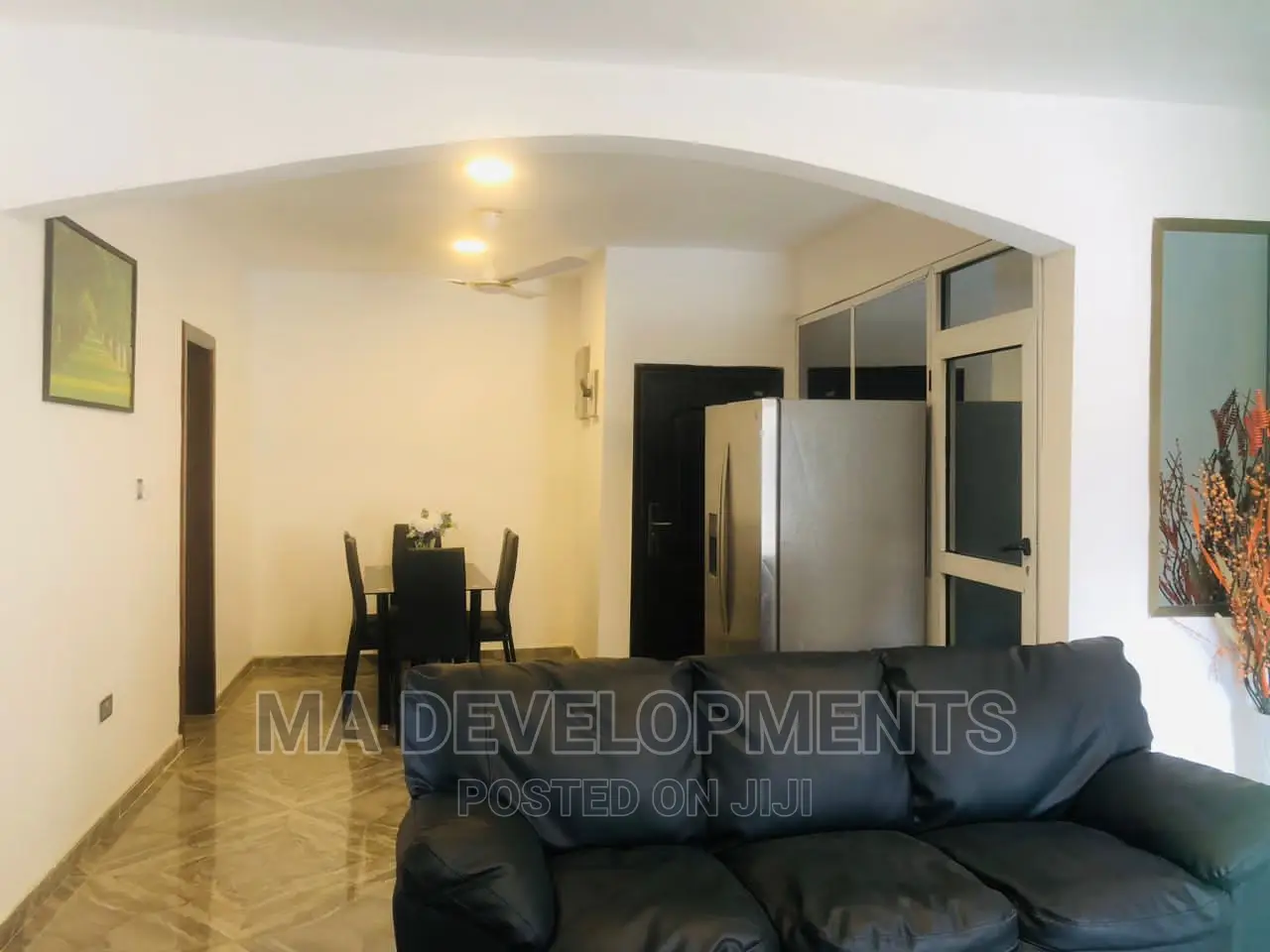 Furnished 2bdrm Apartment in Ma Developments, Amasaman for rent