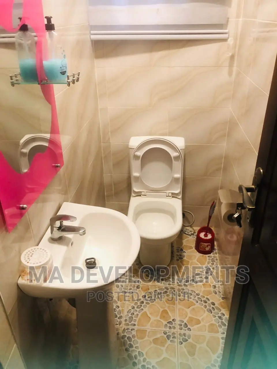 Furnished 2bdrm Apartment in Ma Developments, Amasaman for rent
