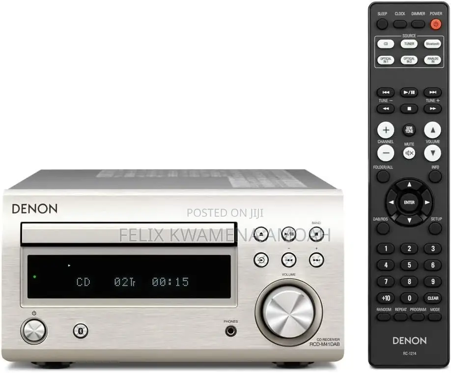 Denon Bluetooth Hi-Fi Receiver Digital Radio Dab/Dab+ Tuner