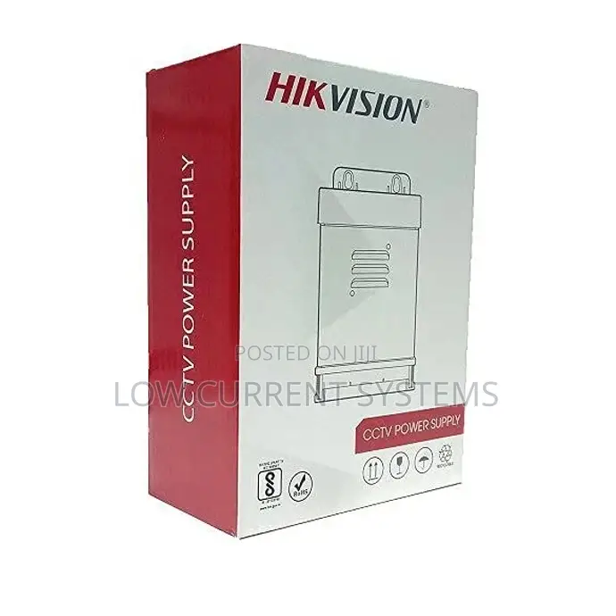Hikvision CCTV 16ch Power Supply 12v Analog Power
