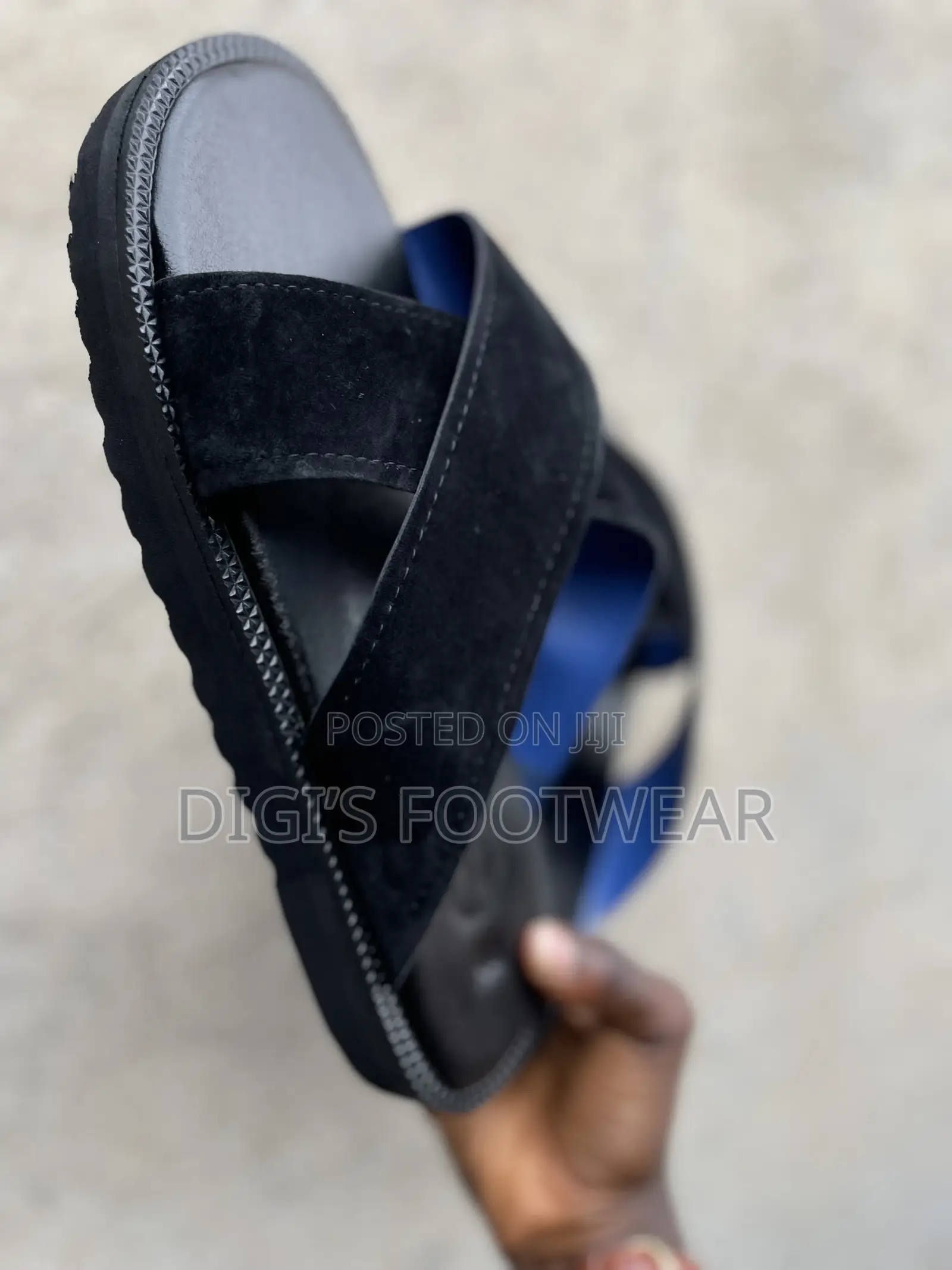 Black Berk Down Heavy Slippers
