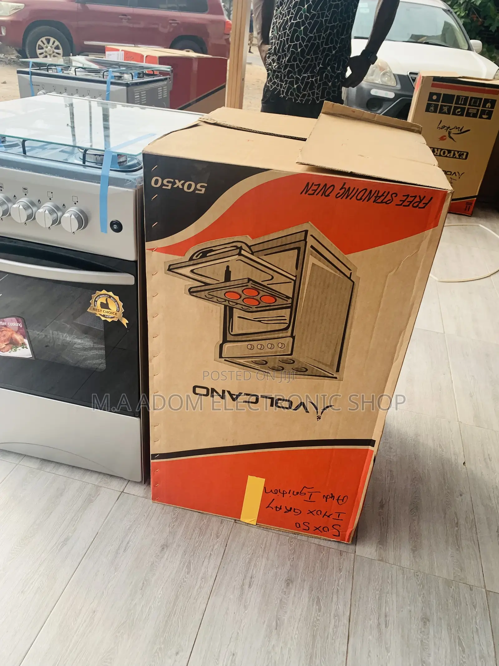 Special Better Volcano 4 Burner Gas Cooker With Oven