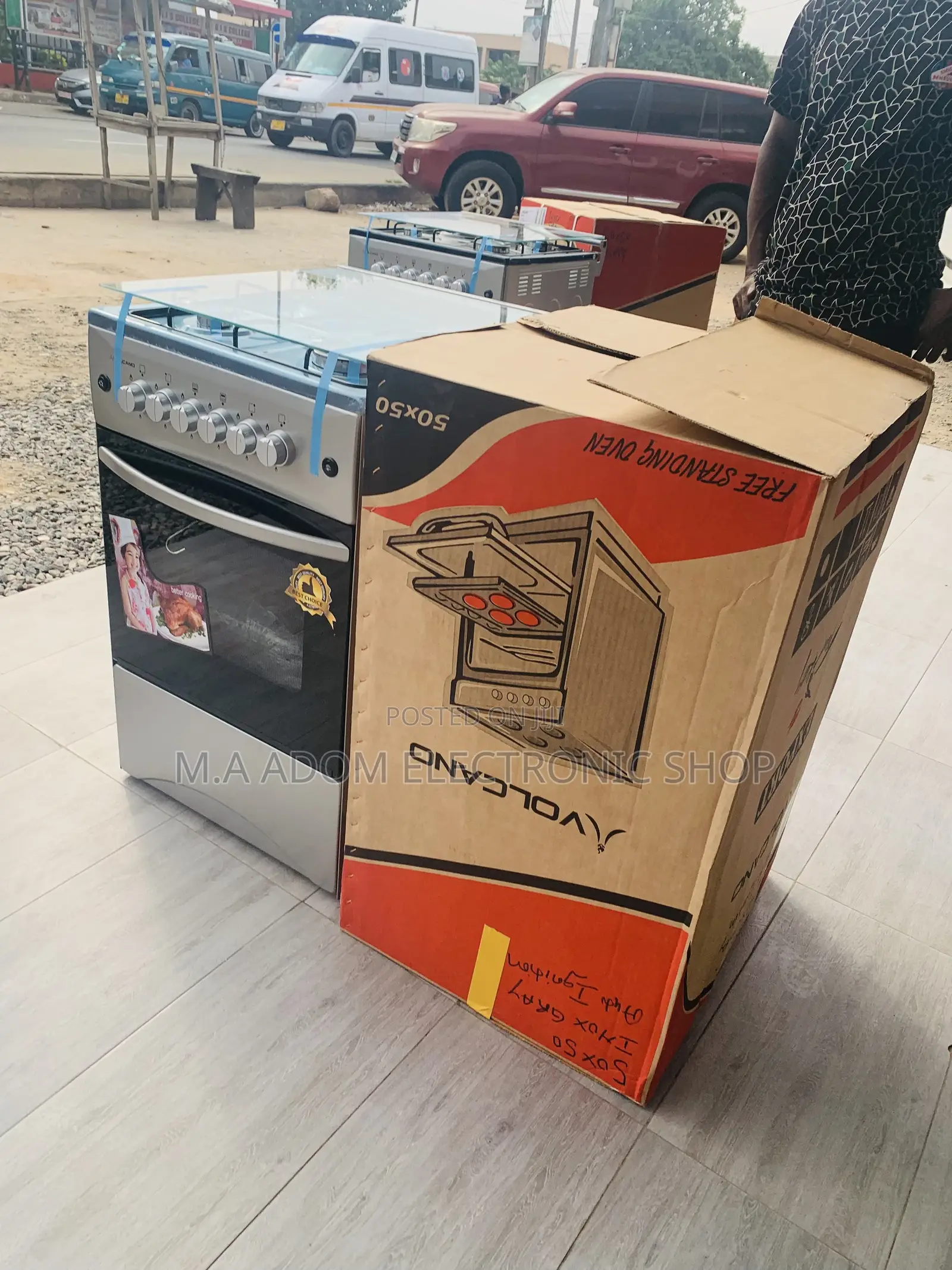 Special Superb Volcano 4 Burner Gas Cooker With Oven