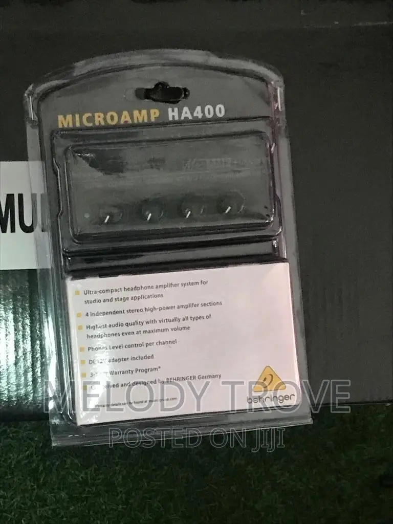 Behringer MICROAMP HA400 4-Channel Headphone Amplifier
