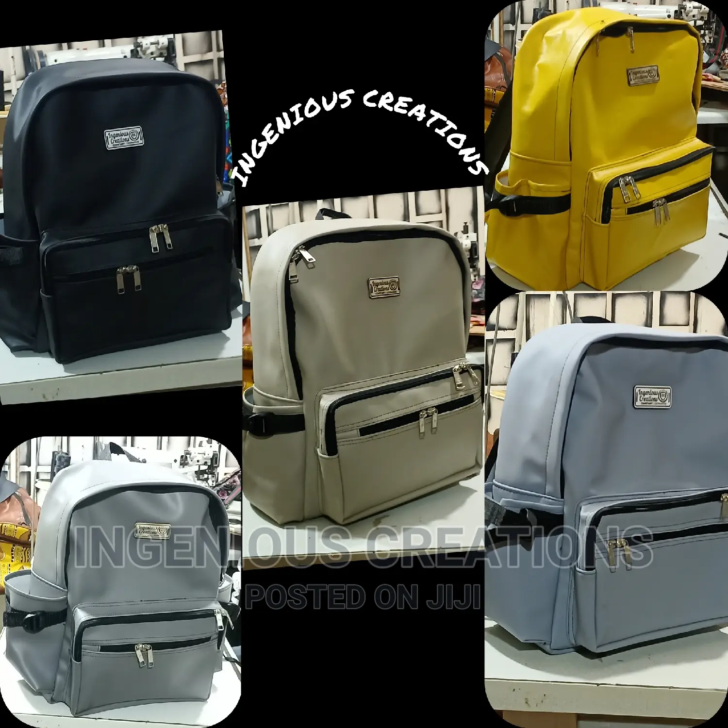 Quality Leather Backpacks in Various Colors