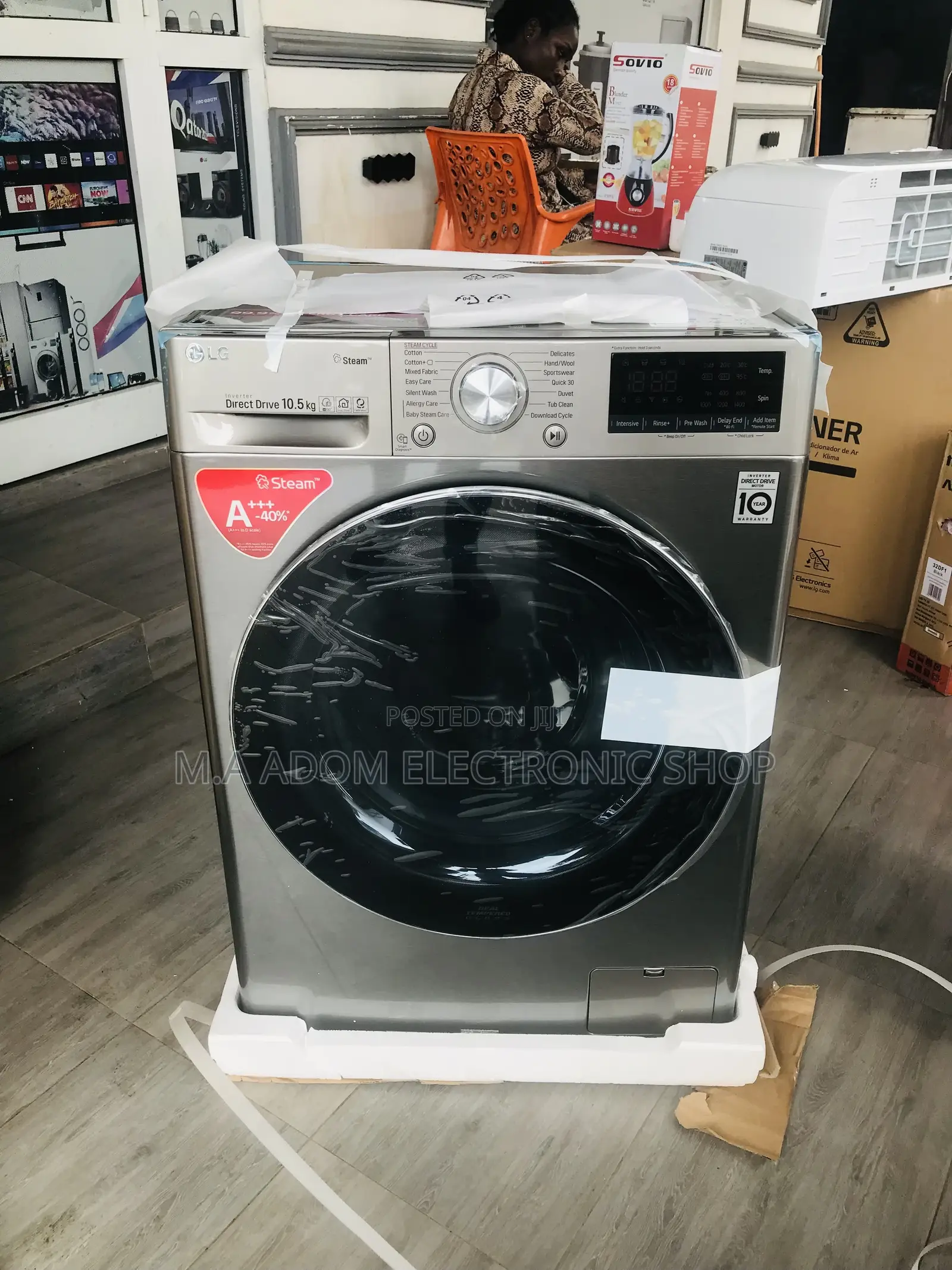 Special Better LG F0L9DYP2S Front Load Washing Machine, 15KG