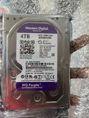 4tb Surveillance HDD Purple W/D