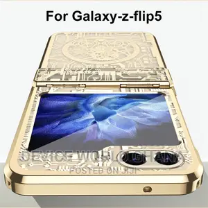 Byscoon Plate Case Available for Samsung Z Flip 5 N Z Flip 4