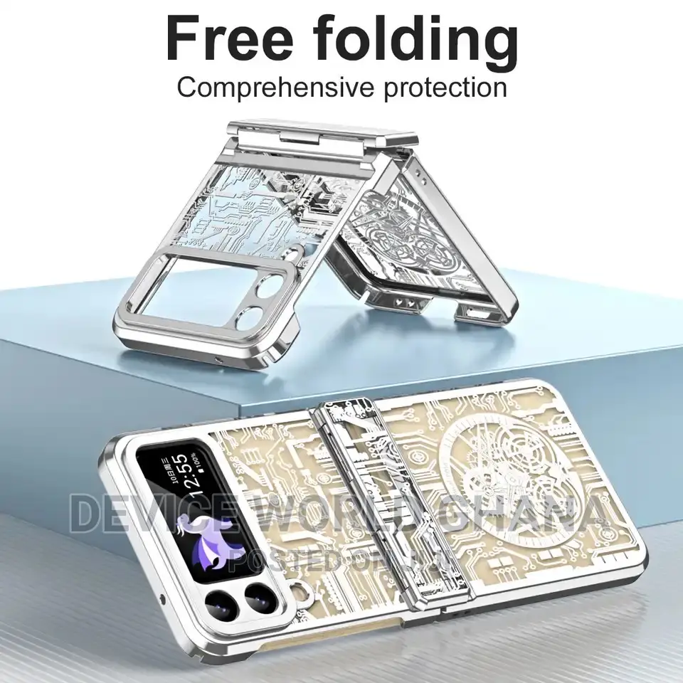 Byscoon Plate Case Available for Samsung Z Flip 5 N Z Flip 4