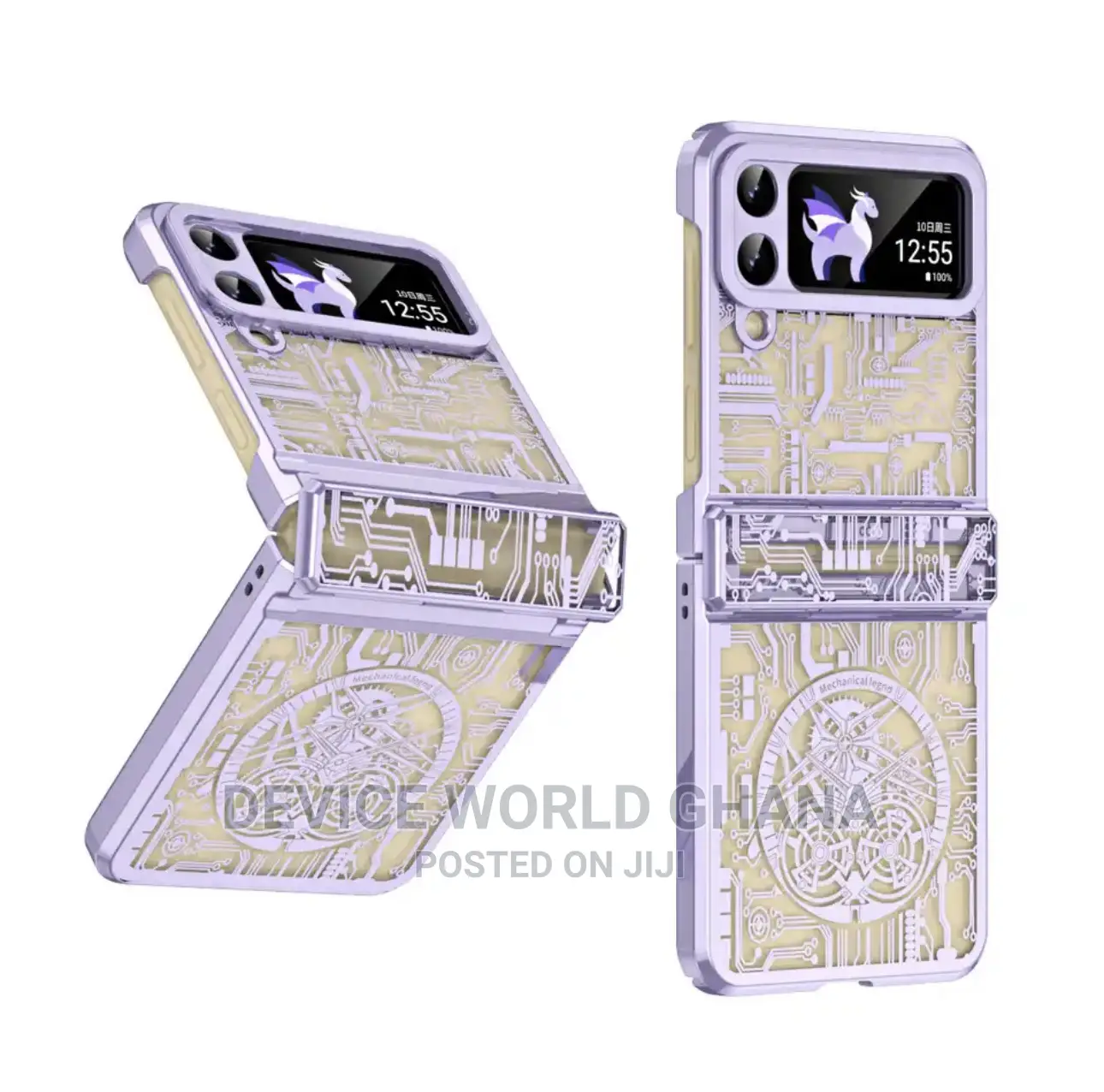 Byscoon Plate Case Available for Samsung Z Flip 5 N Z Flip 4