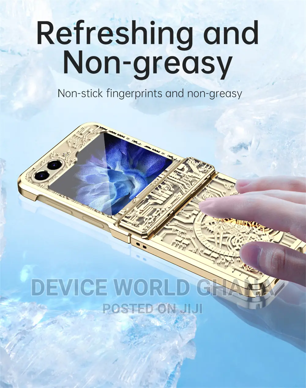Byscoon Plate Case Available for Samsung Z Flip 5 N Z Flip 4