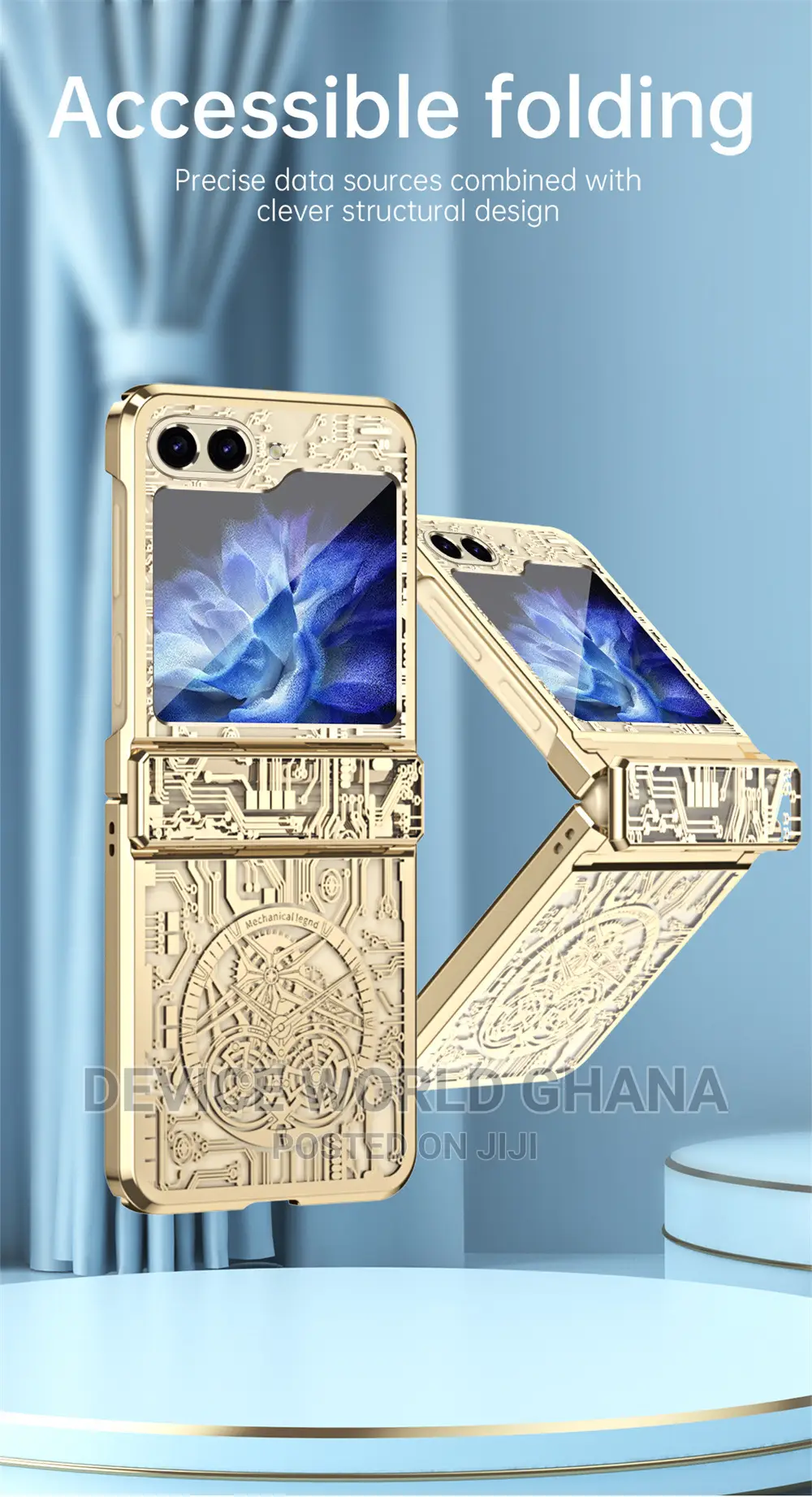 Byscoon Plate Case Available for Samsung Z Flip 5 N Z Flip 4