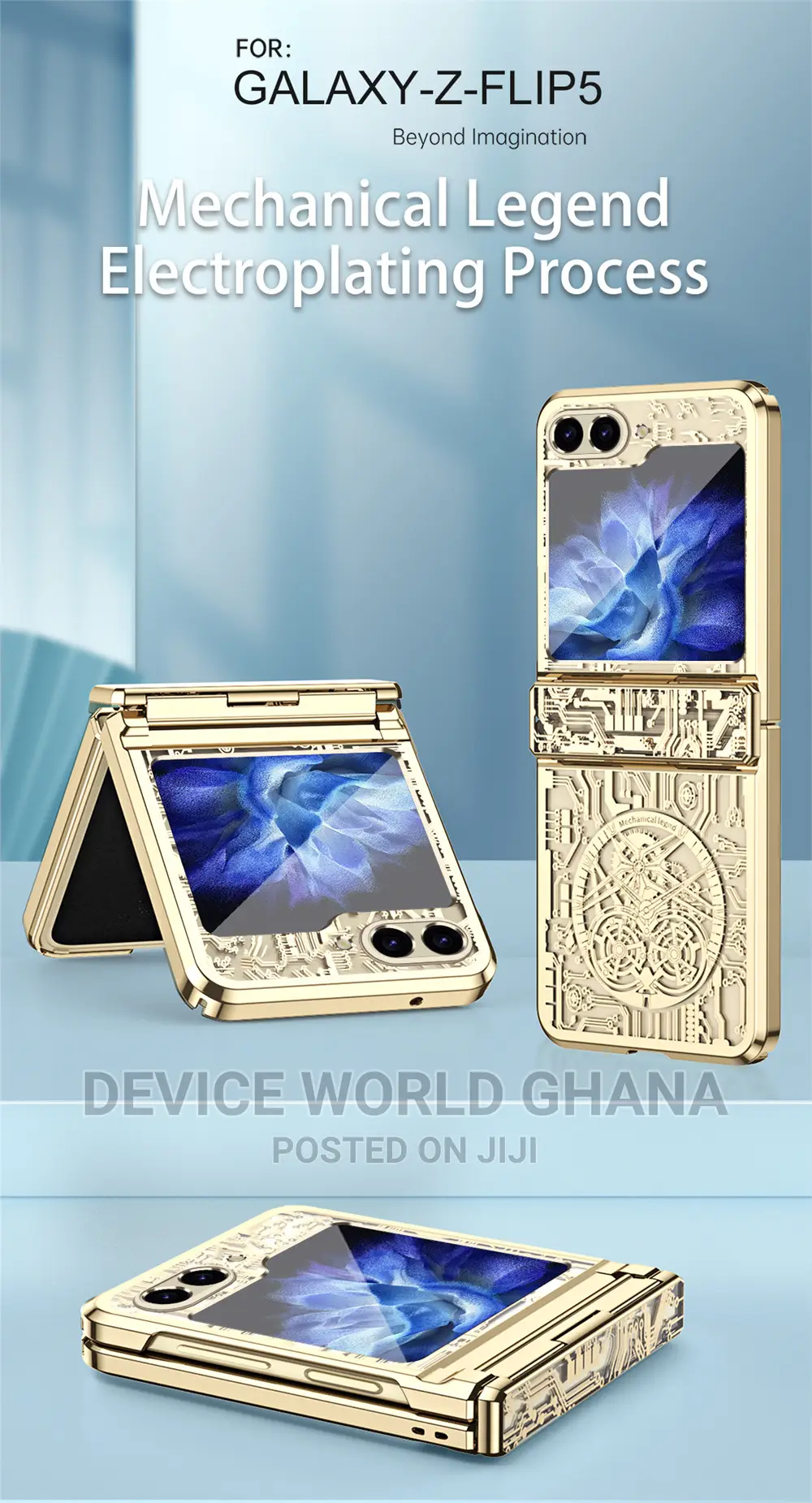 Byscoon Plate Case Available for Samsung Z Flip 5 N Z Flip 4
