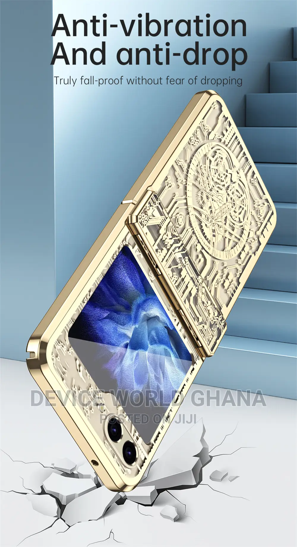 Byscoon Plate Case Available for Samsung Z Flip 5 N Z Flip 4