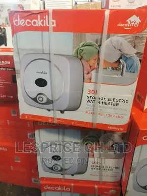 Make Life Simple With Decakila 30L Water Heater