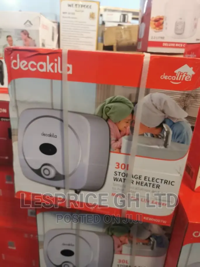 Enjoy Good Life With Decakila 30L Water Heater