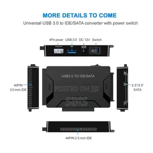USB 3.0 To Sata Ide Hard Disk Adaptor Converter