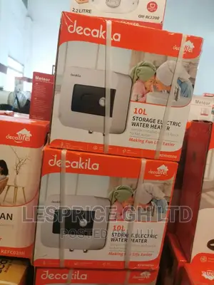 Enjoy Good Life With Decakila 10L Water Heater