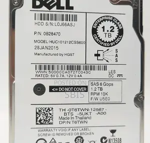 Brand New 1.2tb Dell Sas Hard Drive