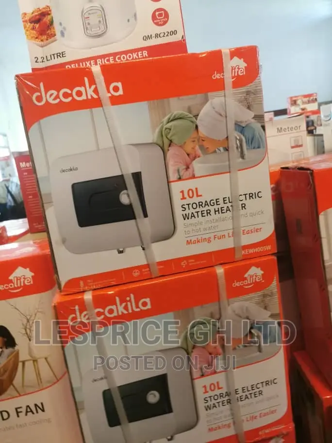 Decakila 10L 1500w Standard Water Heater