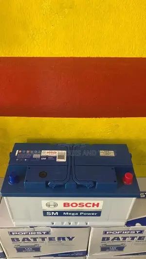 17 Plates Bosch Batteries 88ah 12V + Free Delivery