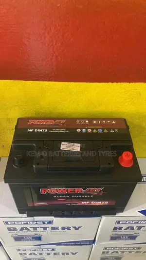15 Plates Power Jet Batteries - 75ah 12V - Free Delivery