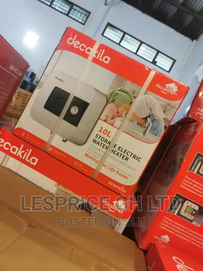 Decakila 10L Electric Water Heater//Power Supply 220V