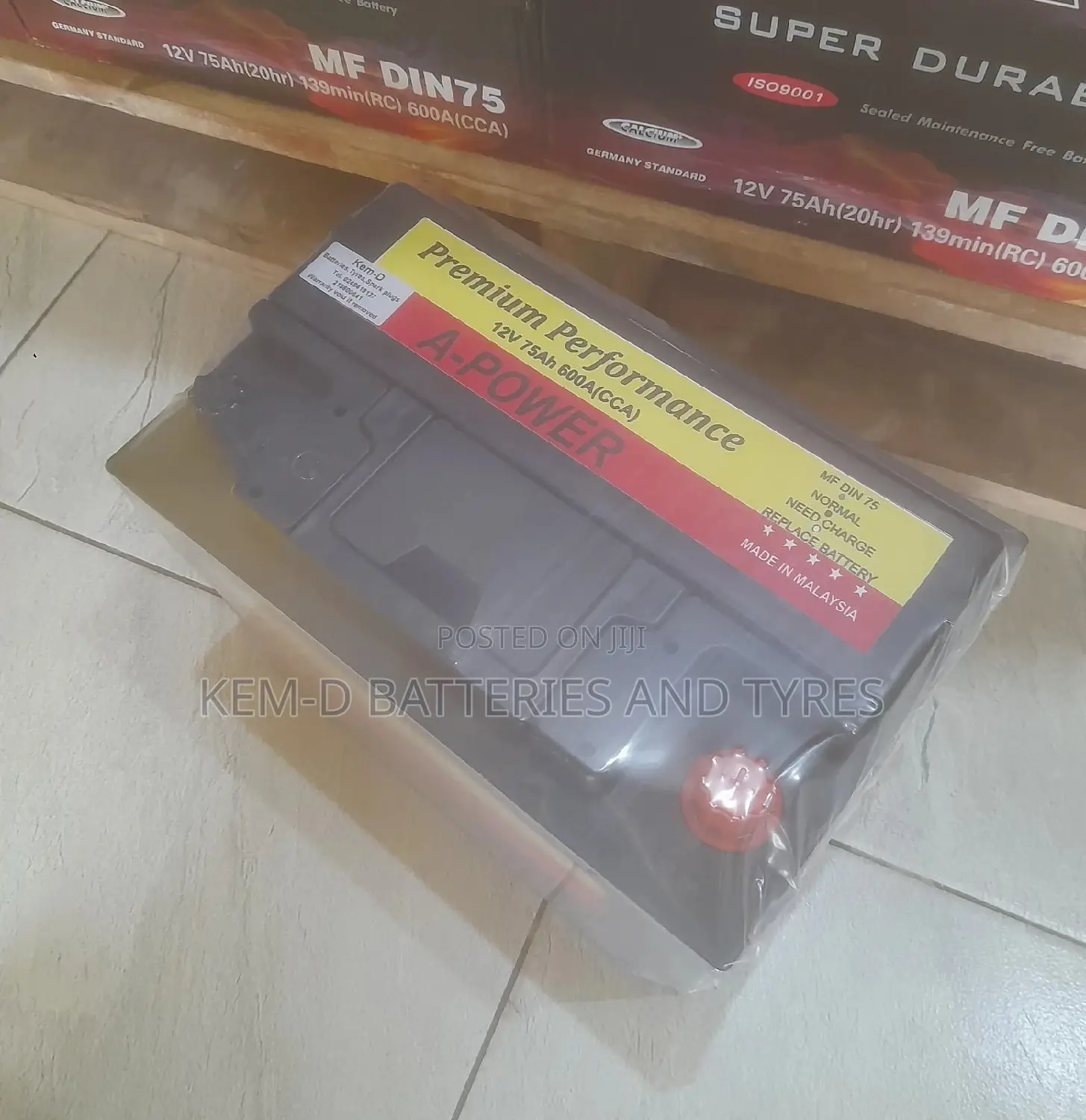 15plates a-Power Battery - Original Batteries