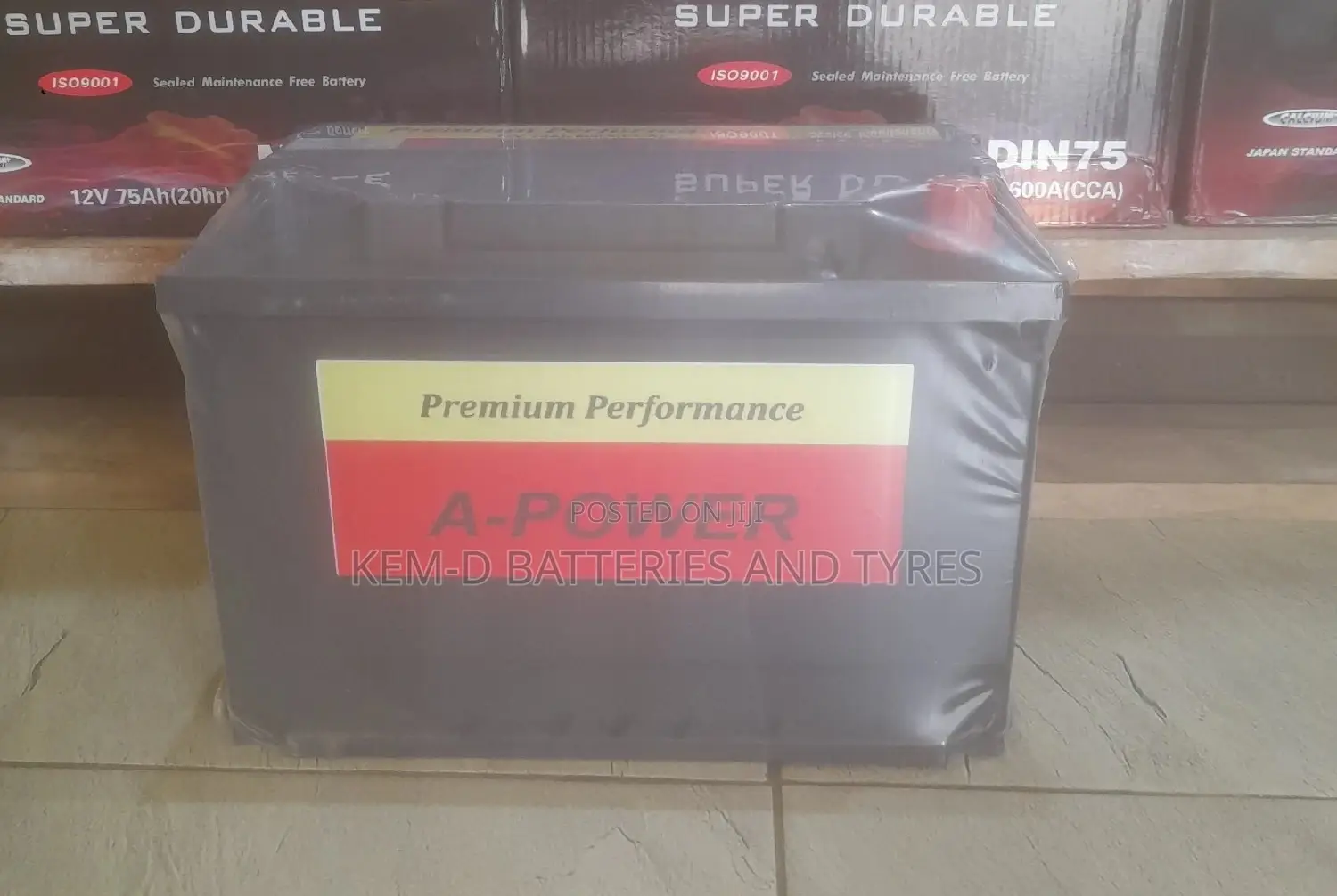 15plates a-Power Battery - Original Batteries