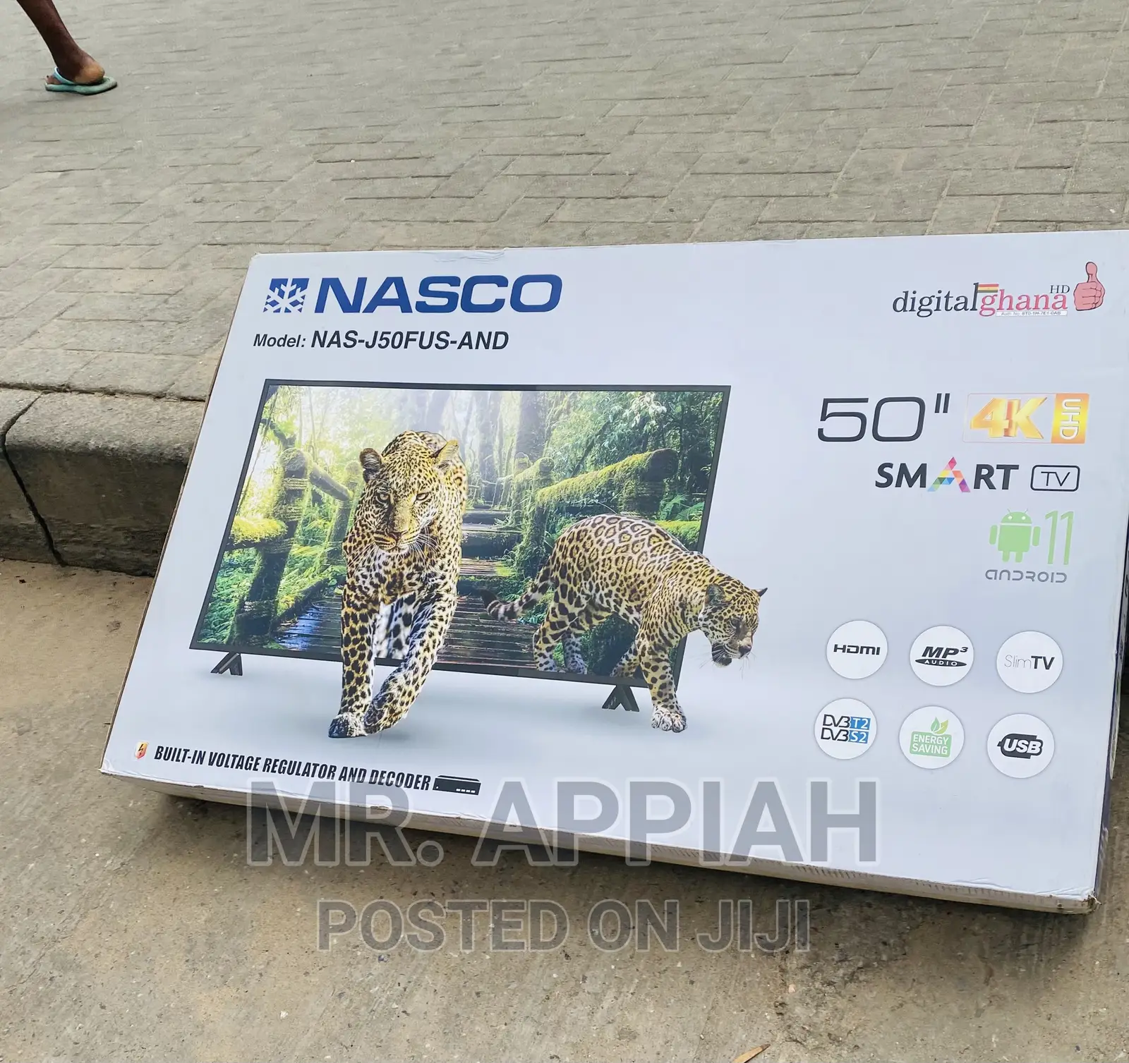 Purchase Original Nasco 50 Inch UHD Smart Tv(Black) 