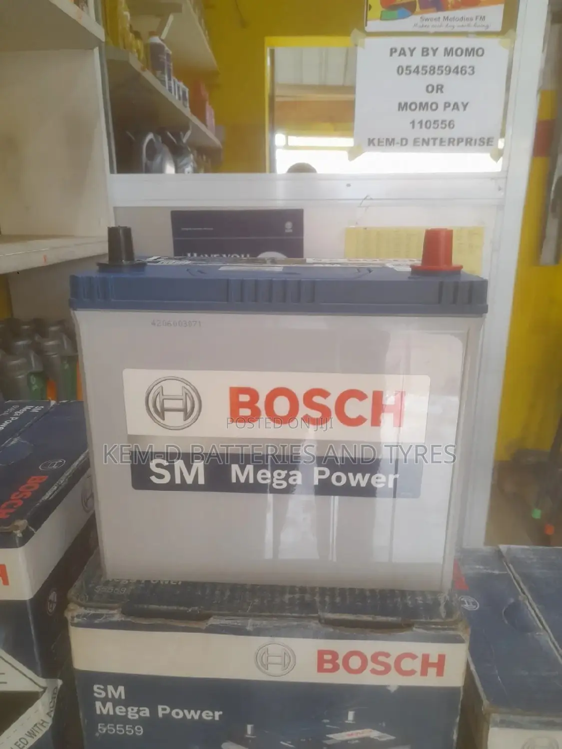 13 Plates Bosch Batteries - 12V 45AH Honda Type