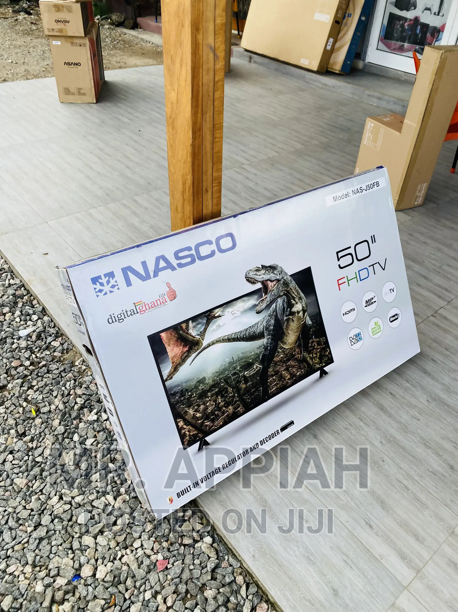 Fast and Effective Nasco 50 Inch Digital Satelite LED Tv.