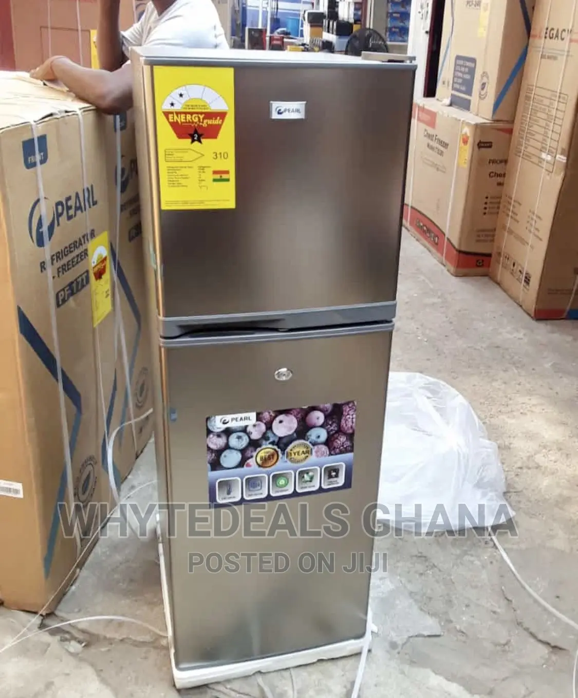 Pearl 140 Litres Double Door Refrigerator A++ Energy Saving