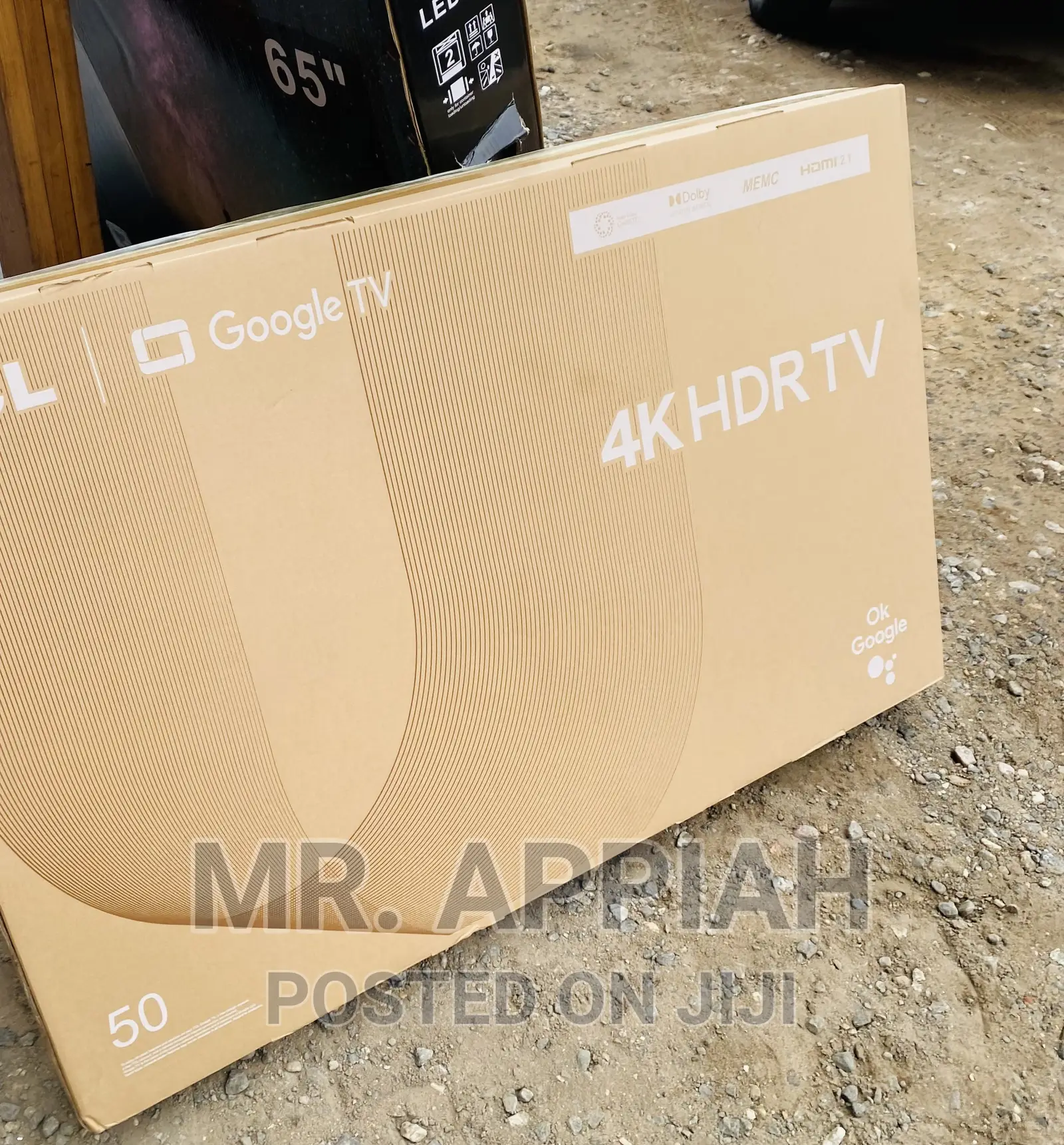 High Quality TCL 50P635 50 HDR Google Tv(Black) 