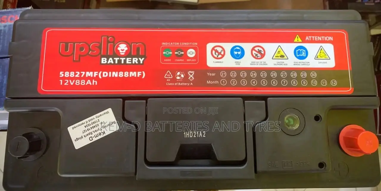 17 Plates Upslion Battery 88ah for Sprinter
