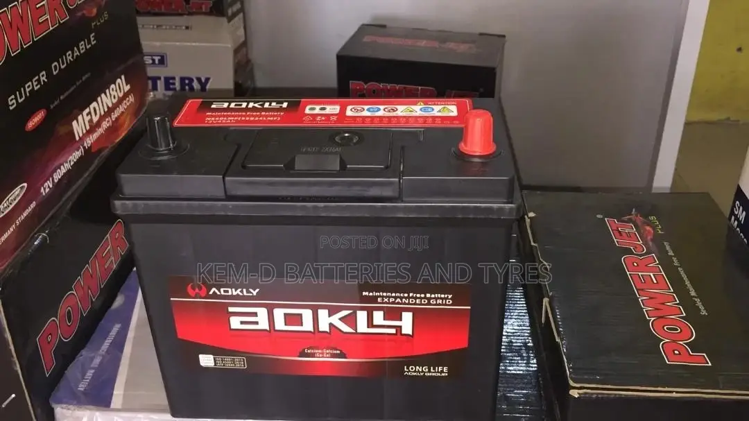 Aokly Batteries for Toyota Vitz Belta 13 Plates Small Pole