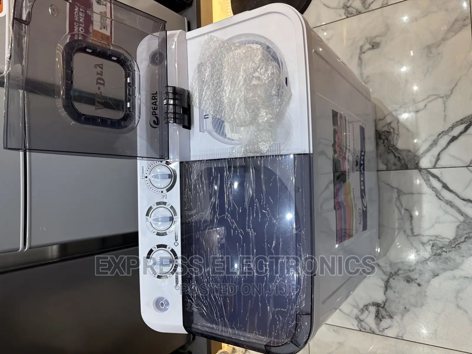 Best Buy for Less Pearl Topload Twintub 7kg White