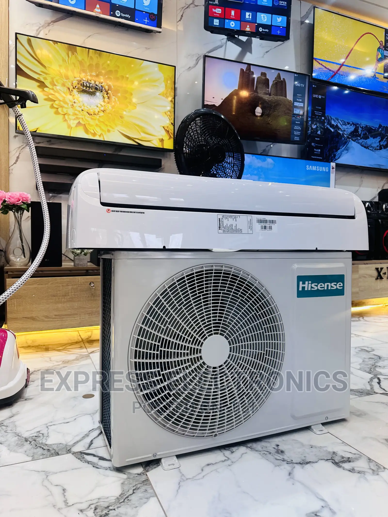 Airflow Swings Hisense Split R410 Gas 2.5hp AC