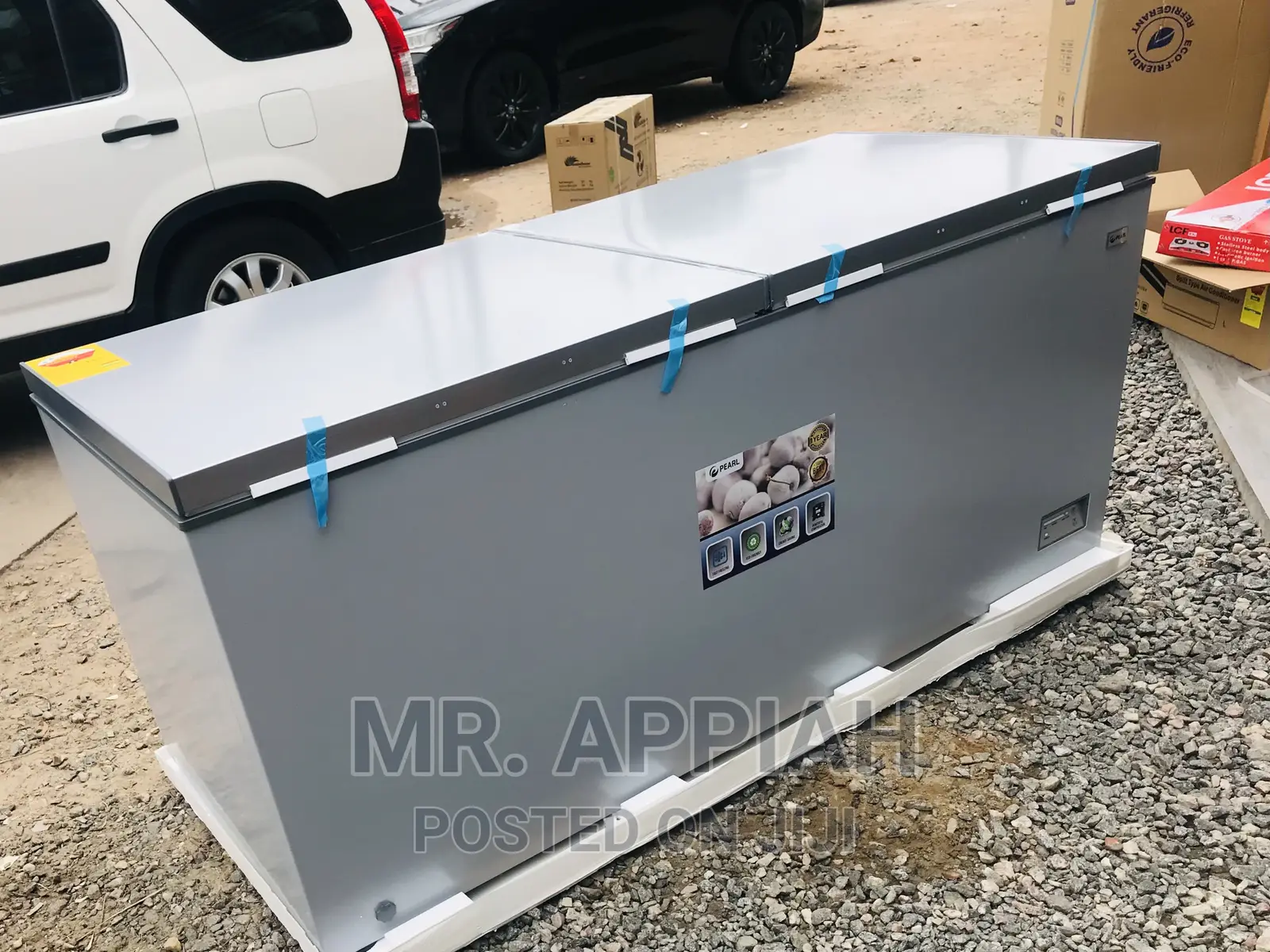Extremely Freezing Pearl PCF-850 708L Double Door Freezer
