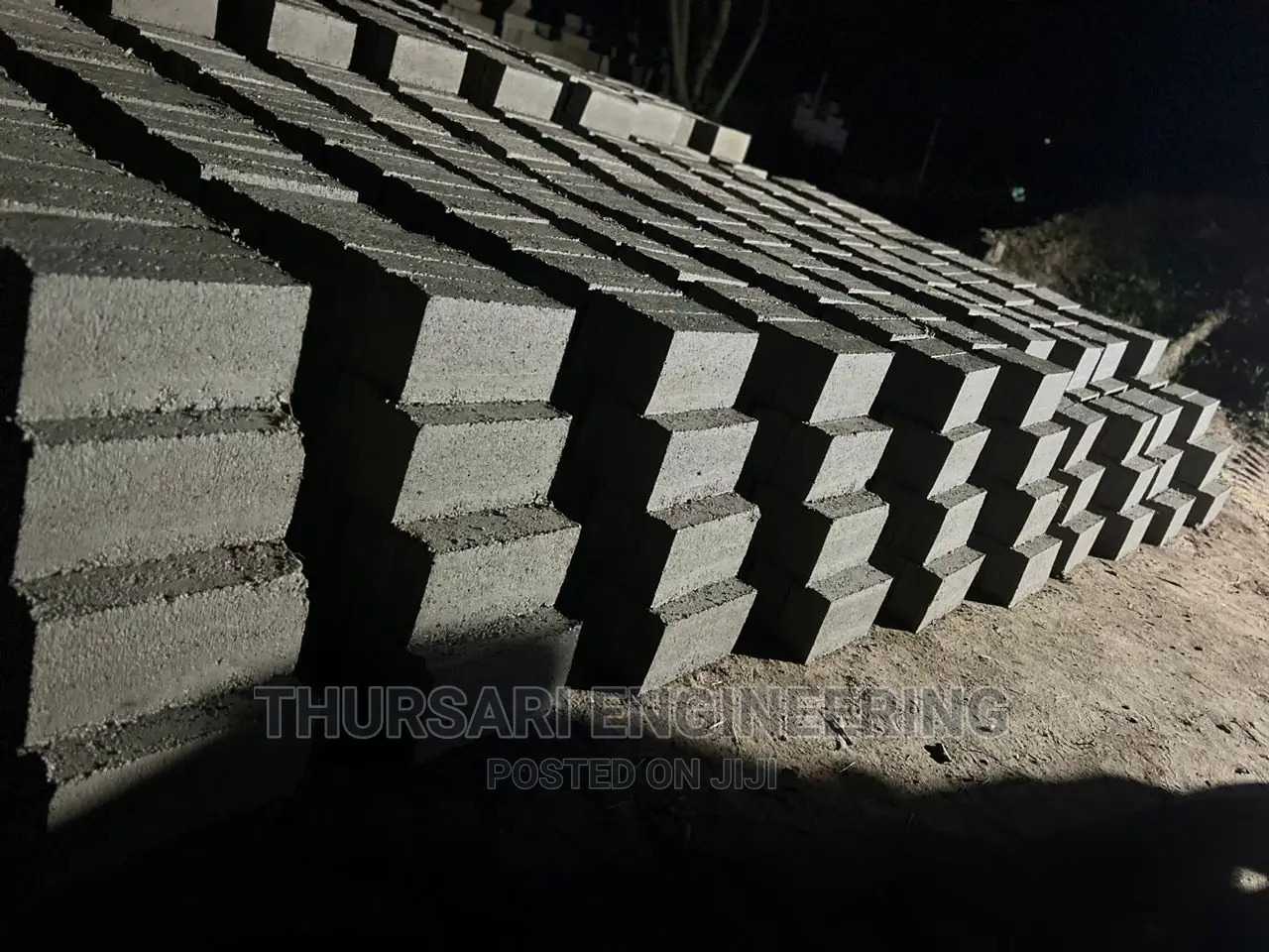 6 Inches Quarry Dust Blocks