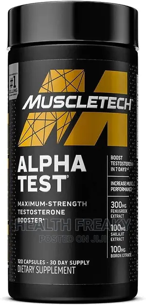 Alphatest Testosterone Booster Maximum Strength for Men