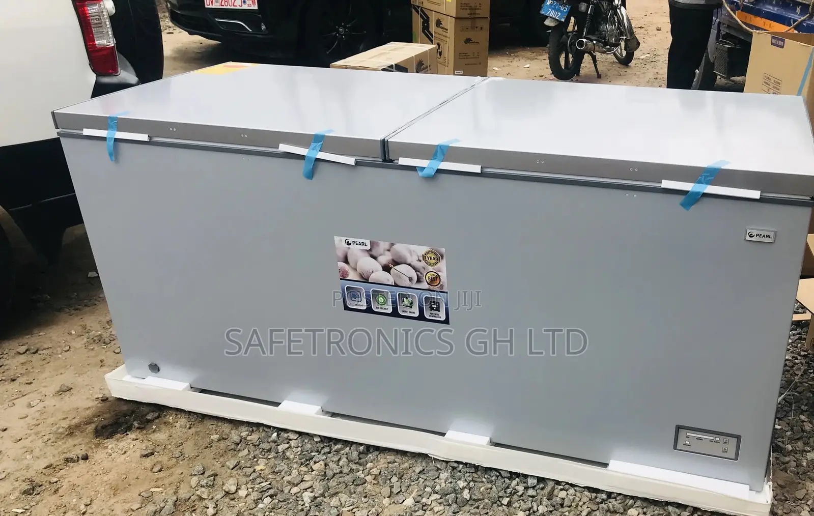 708 Liters Doubledoor Pearl Chestfreezer PCF-850