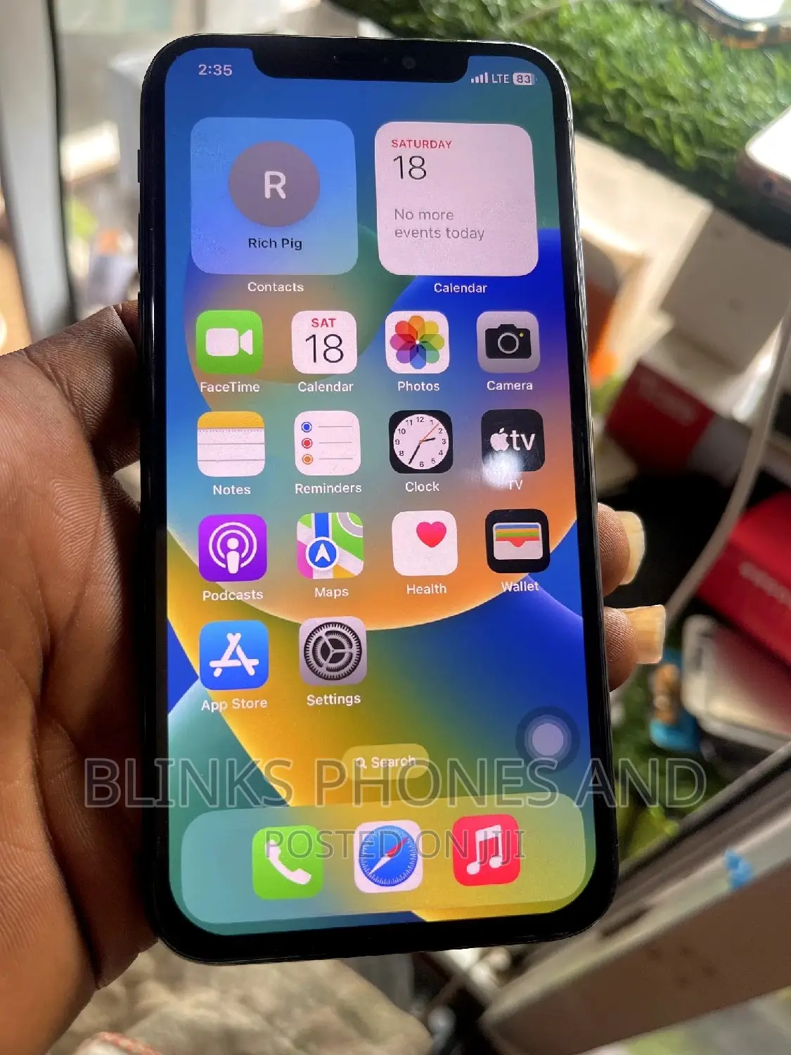 Apple iPhone X 64 GB Black