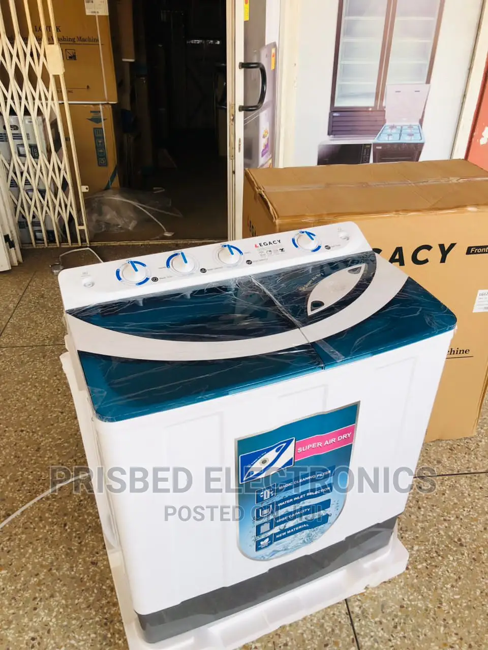 Legacy Washing Machine 12kg Twin Tub , Top Load