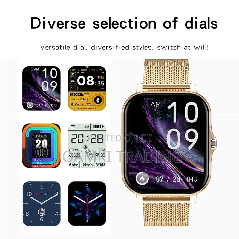 Smart Watch, Unisex, Bluetooth Calls,Full Touch,Waterproof