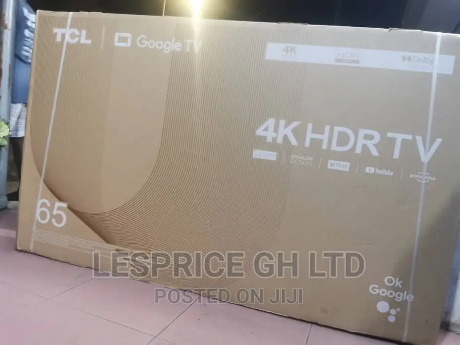 TCL 65” Android Smart Quality TV