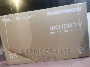 TCL HDRTV 65 Inches Android Bluetooth TV