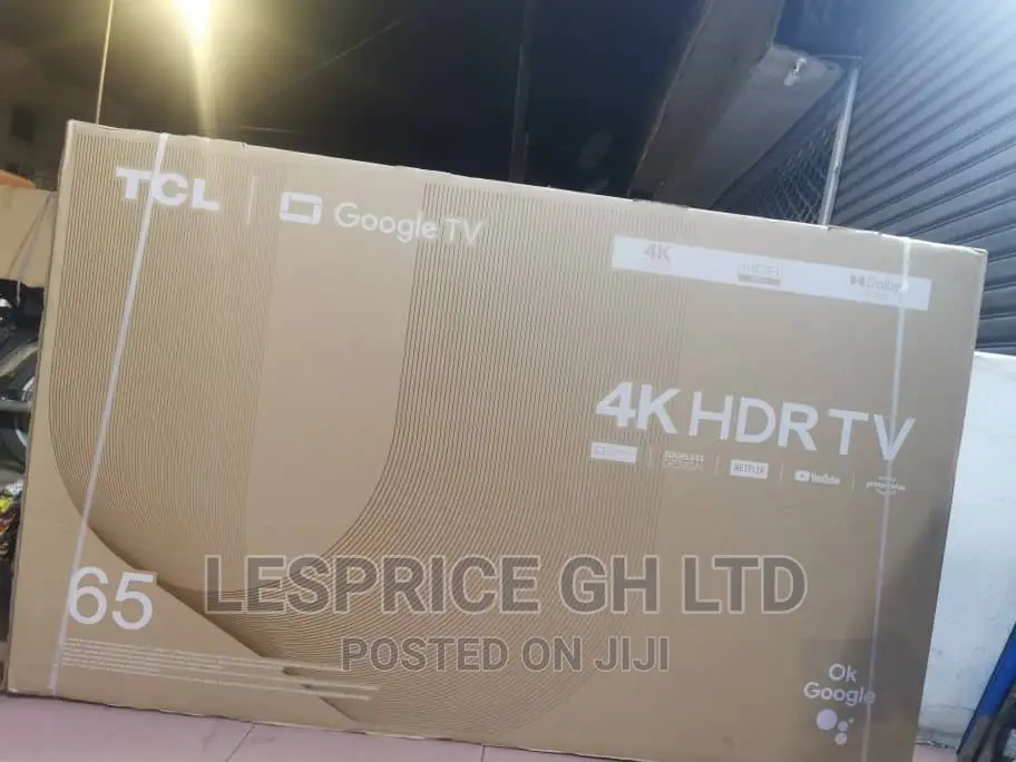 TCL 65” Android Wi-Fi Bluetooth TV
