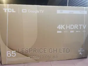 TCL 65” Android Smart Ok Google HDRTV
