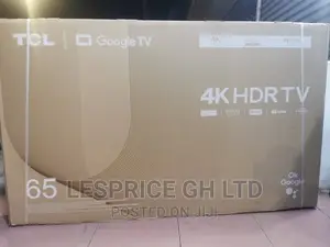 TCL 65” Android Smart //Led Display TV